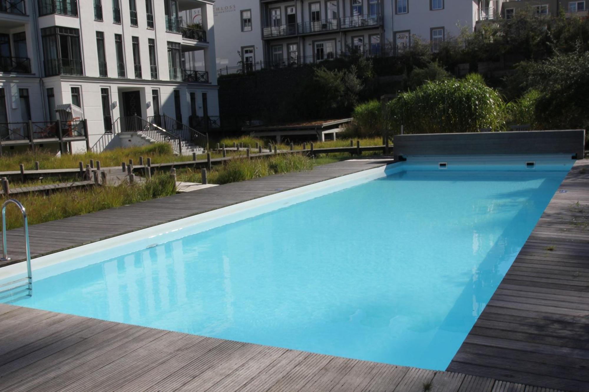 Pool Und Sauna Mit Meerblick, Direkt An Der Seebruecke - First Sellin Fewo 3 8 Luaran gambar